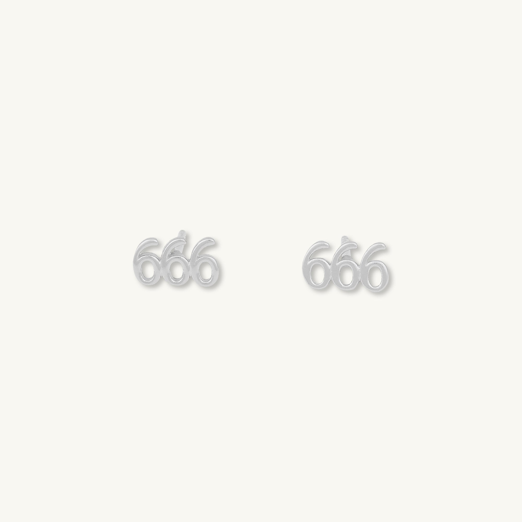 666 Angel Number Earrings - Camile & Stone