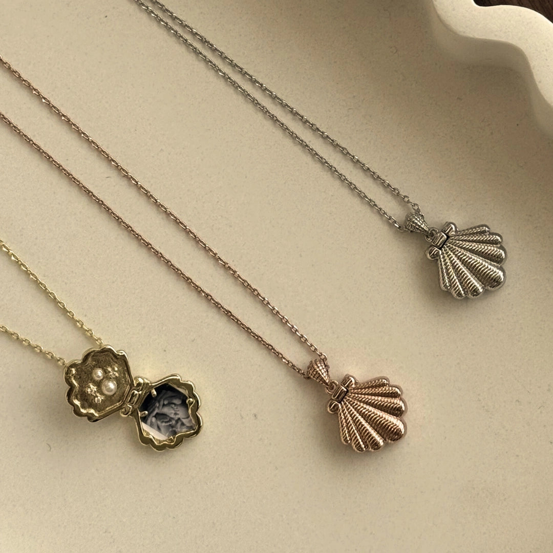 Little Treasures Mermaid Photo Locket Necklace