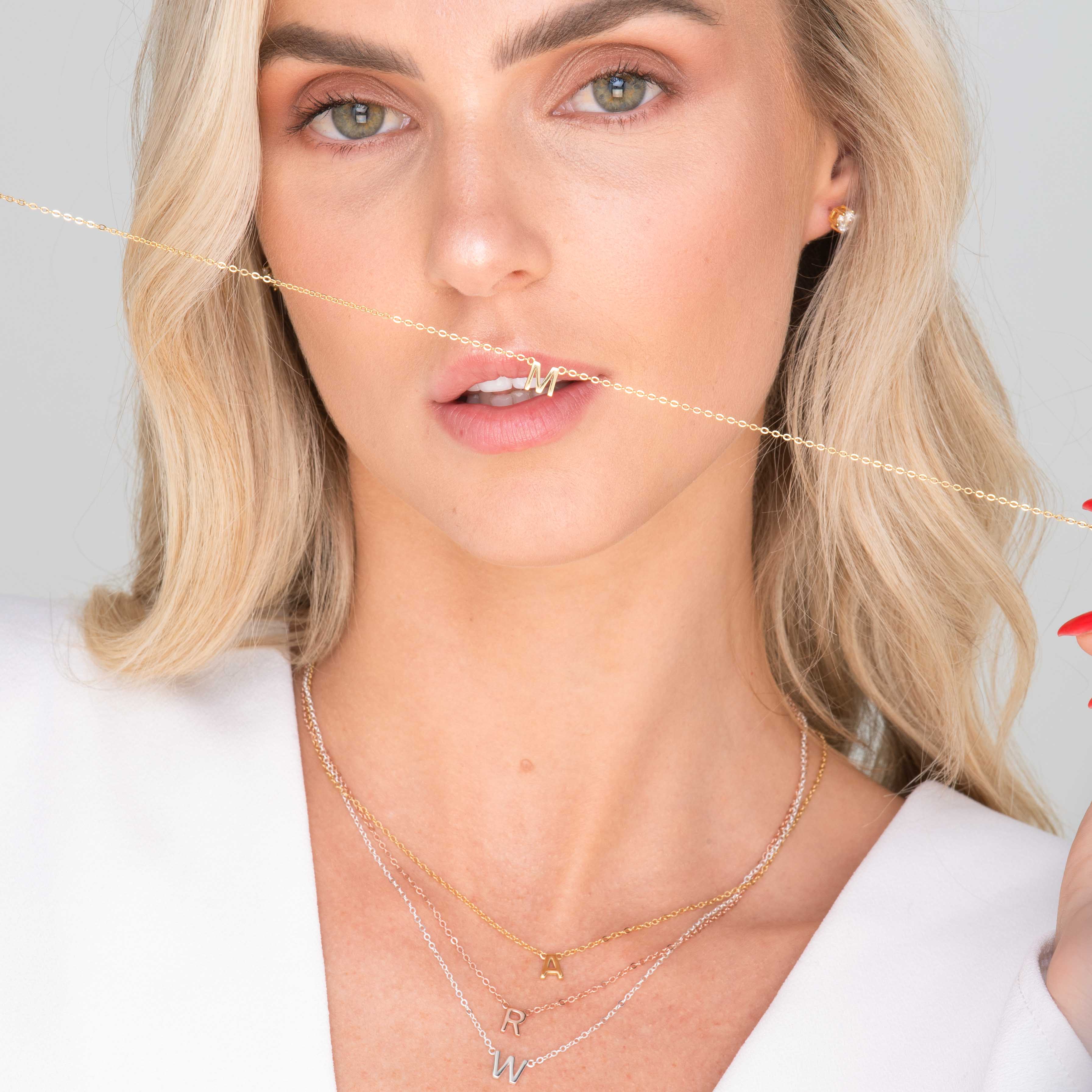 Personalised necklace store afterpay