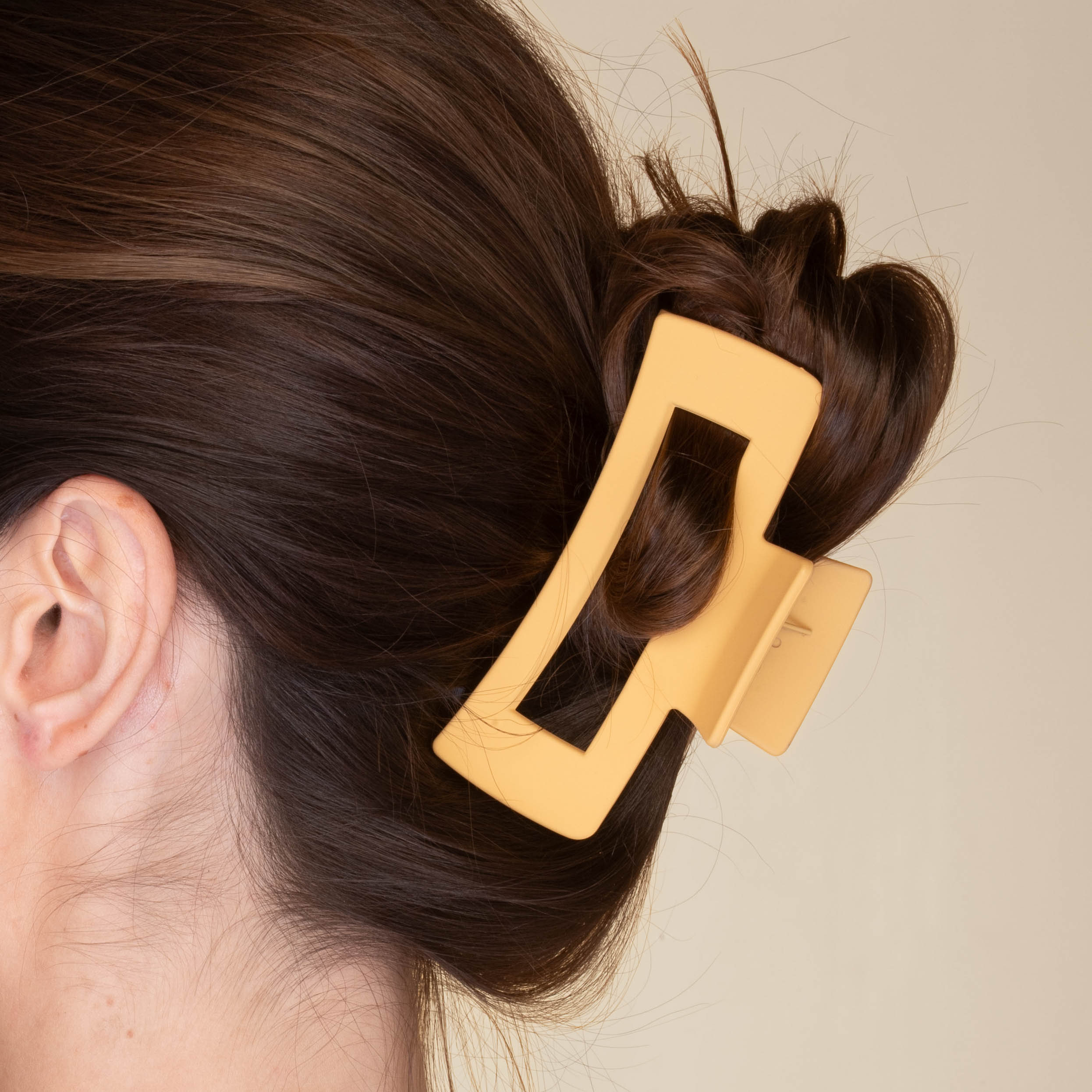 Rectangle Hair Claw Clip