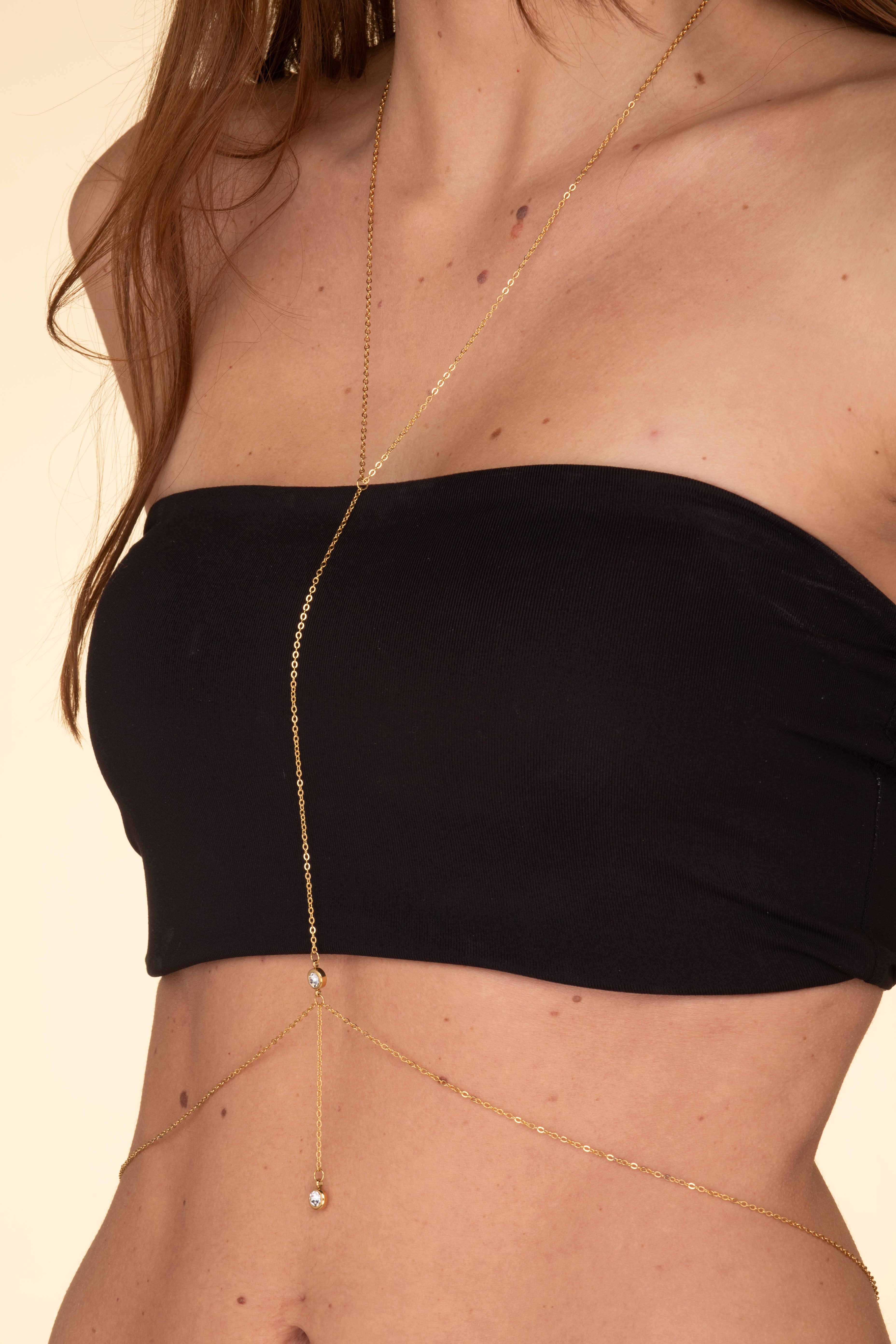 Double Bezel Body Waist Chain