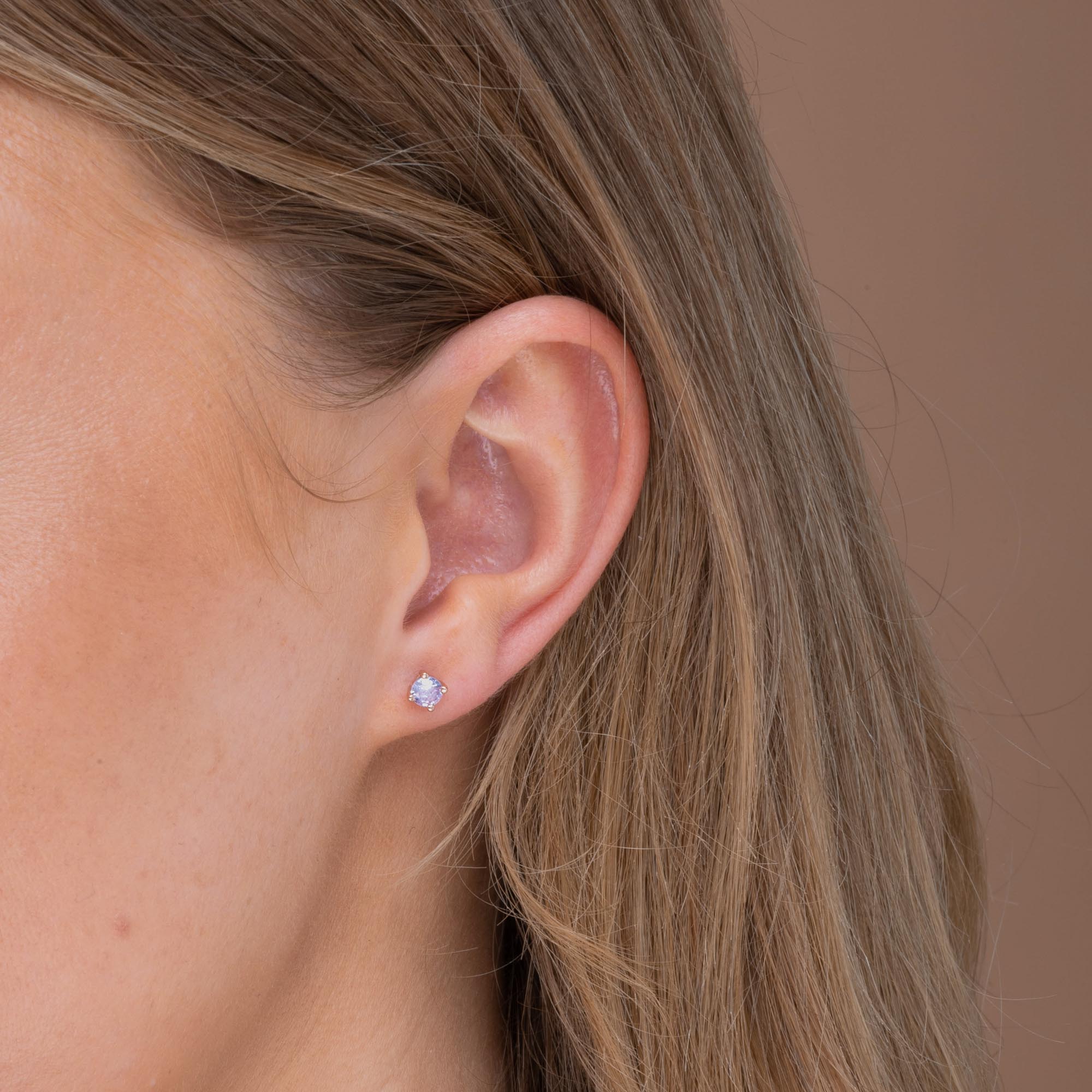 Classic Birthstone Earrings June