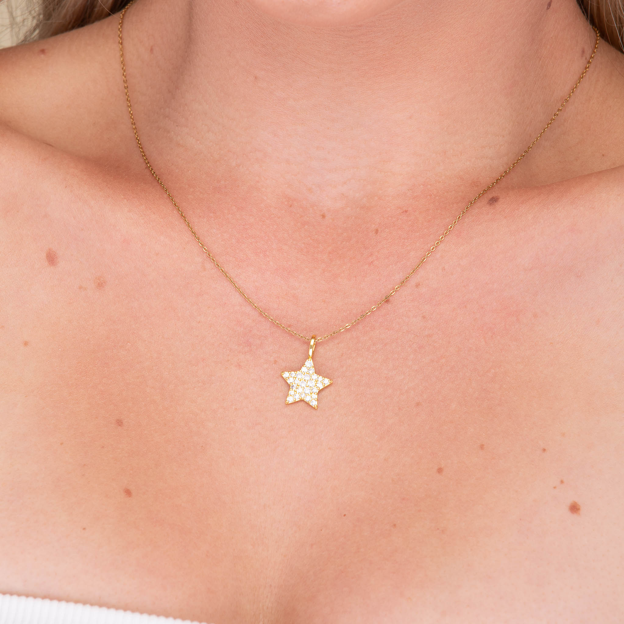 Star Zirconia Pendant