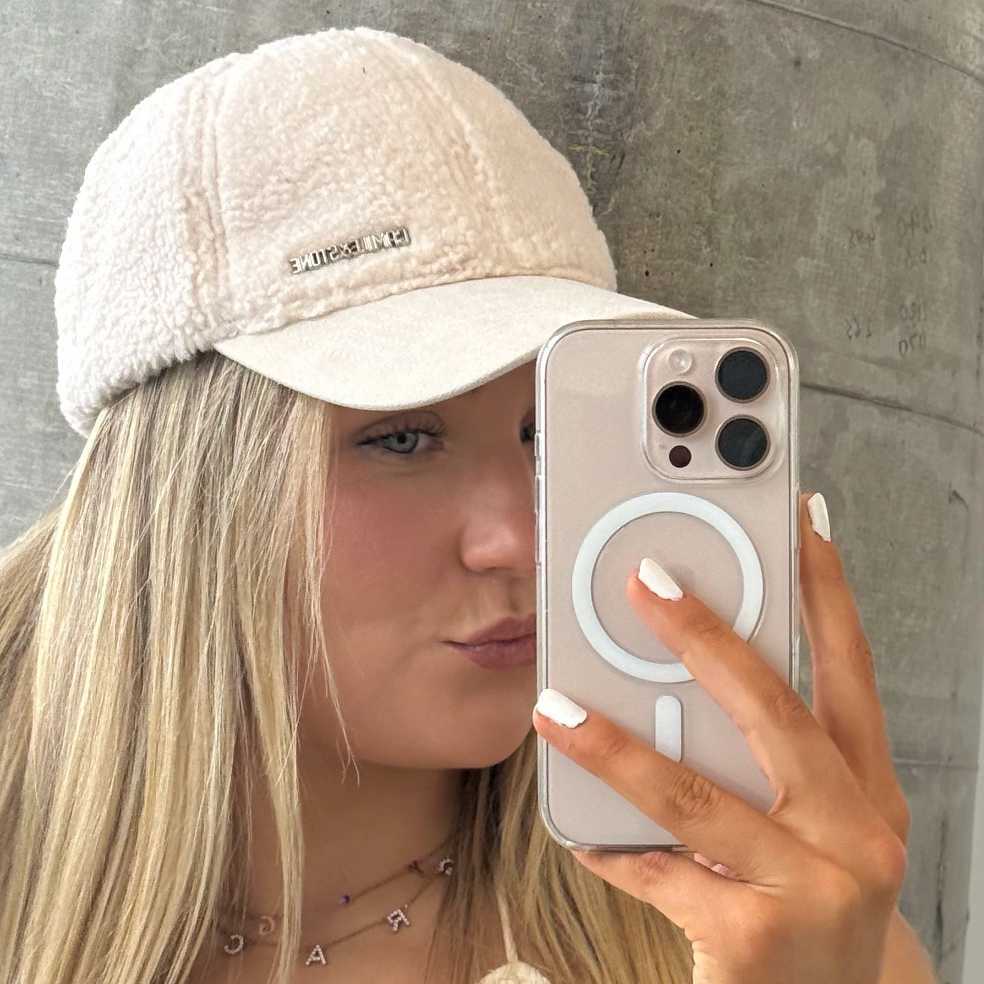 Beige Cloud Cap