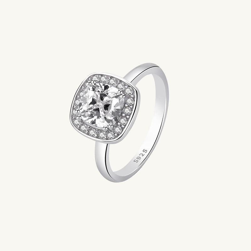 1 ct The Stacy Moissanite Diamond Ring