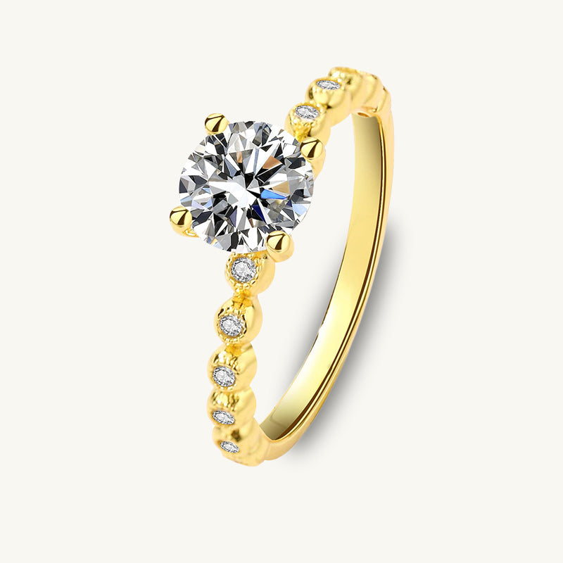 1 ct The Emilia Moissanite Diamond Engagement Ring