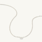 Cancer Sapphire Charm Zodiac Star Sign Necklace