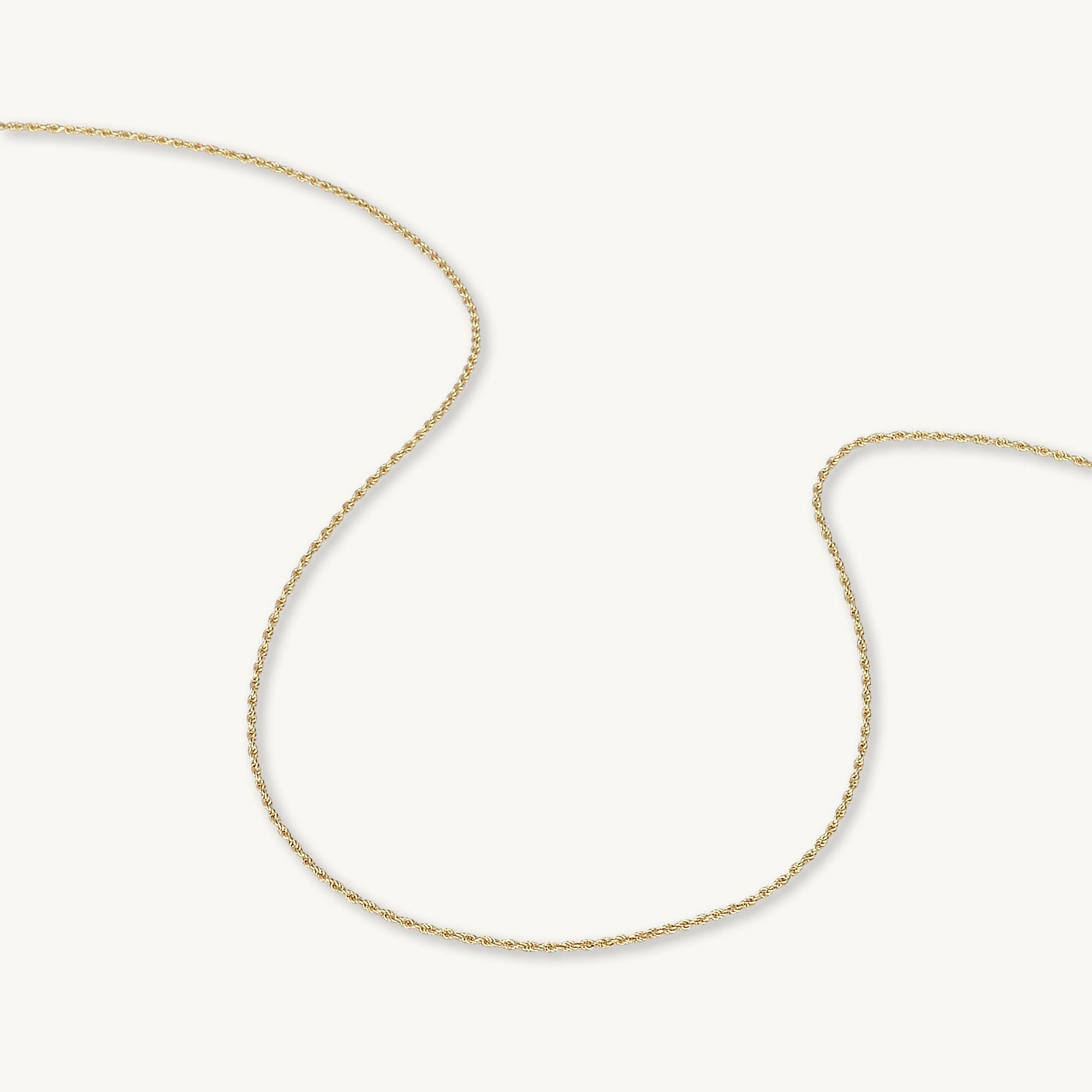 Classic Twist Rope Necklace