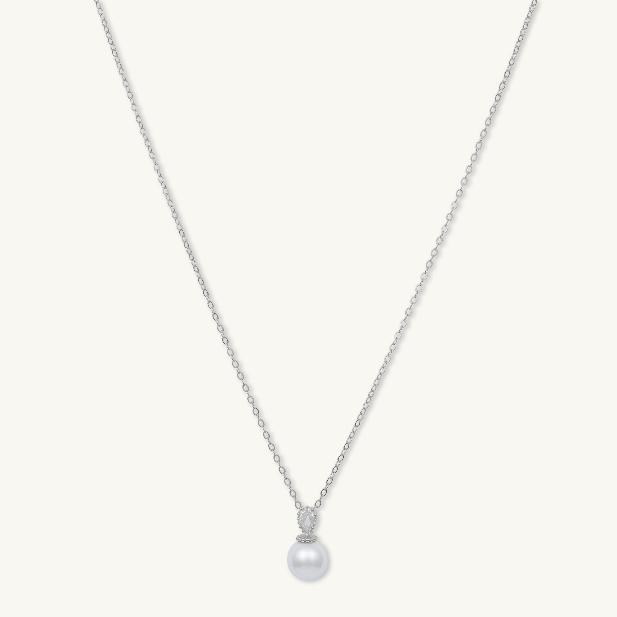 Freshwater Pearl Teardrop Necklace