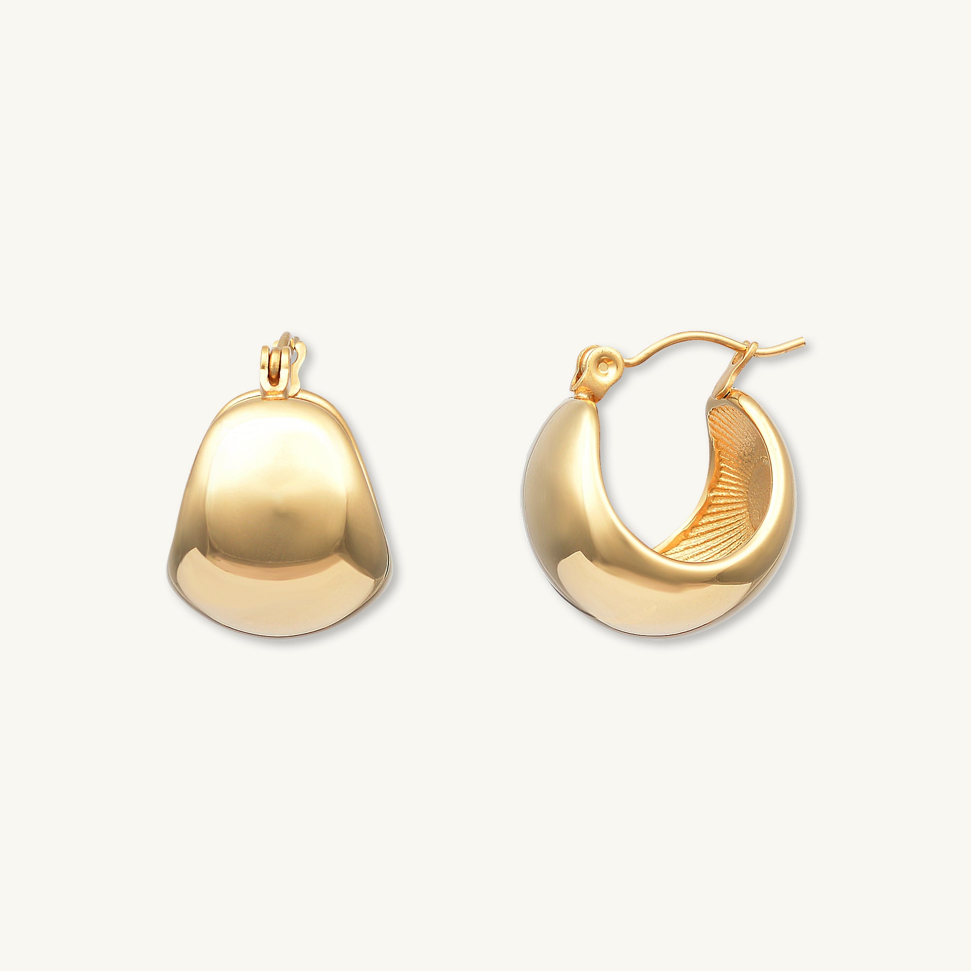 Freya Dome Statement Earrings