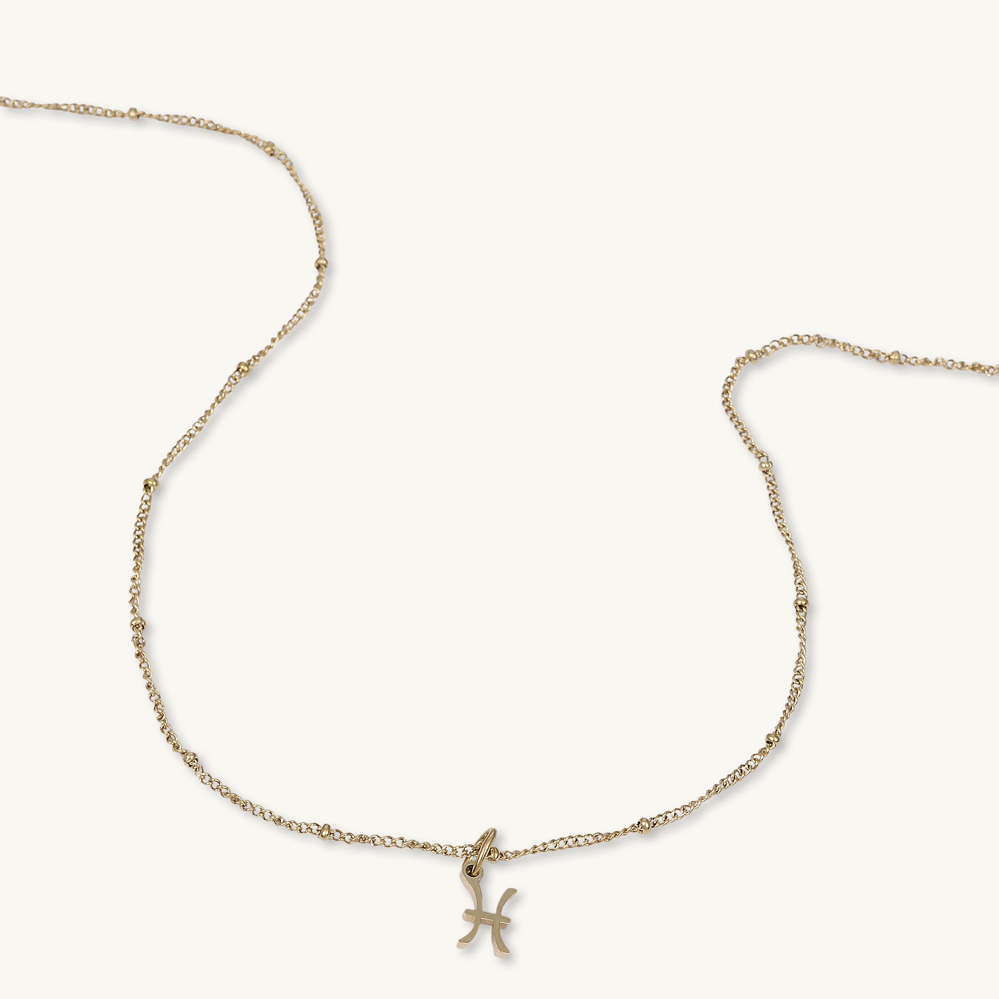Pisces Pendant Zodiac Star Sign Necklace