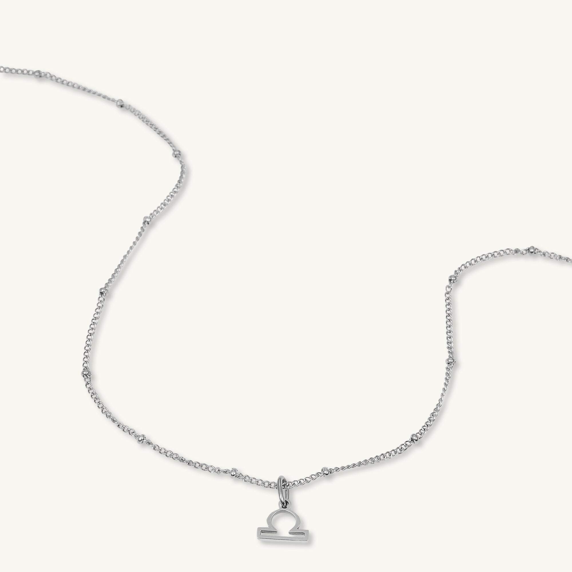 Libra Pendant Zodiac Star Sign Necklace