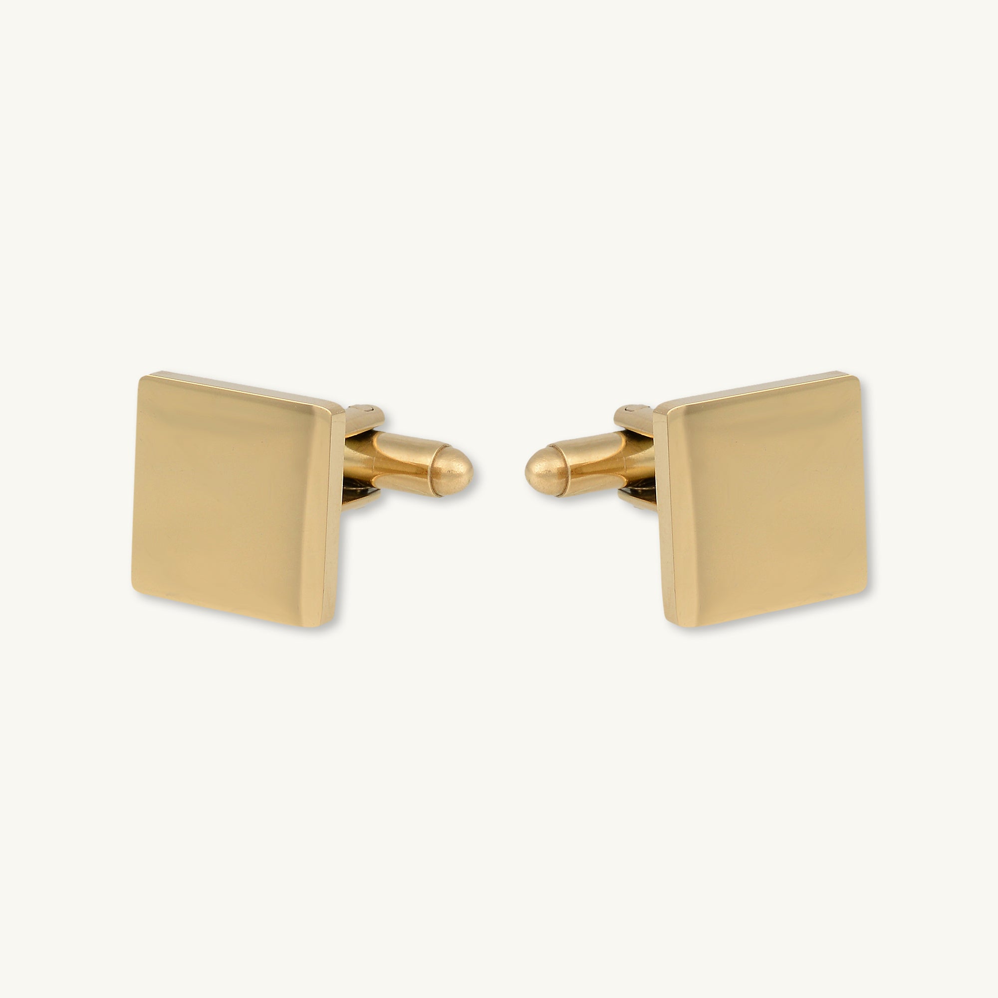 Initial Letter Personalised Engraved Square Cufflinks