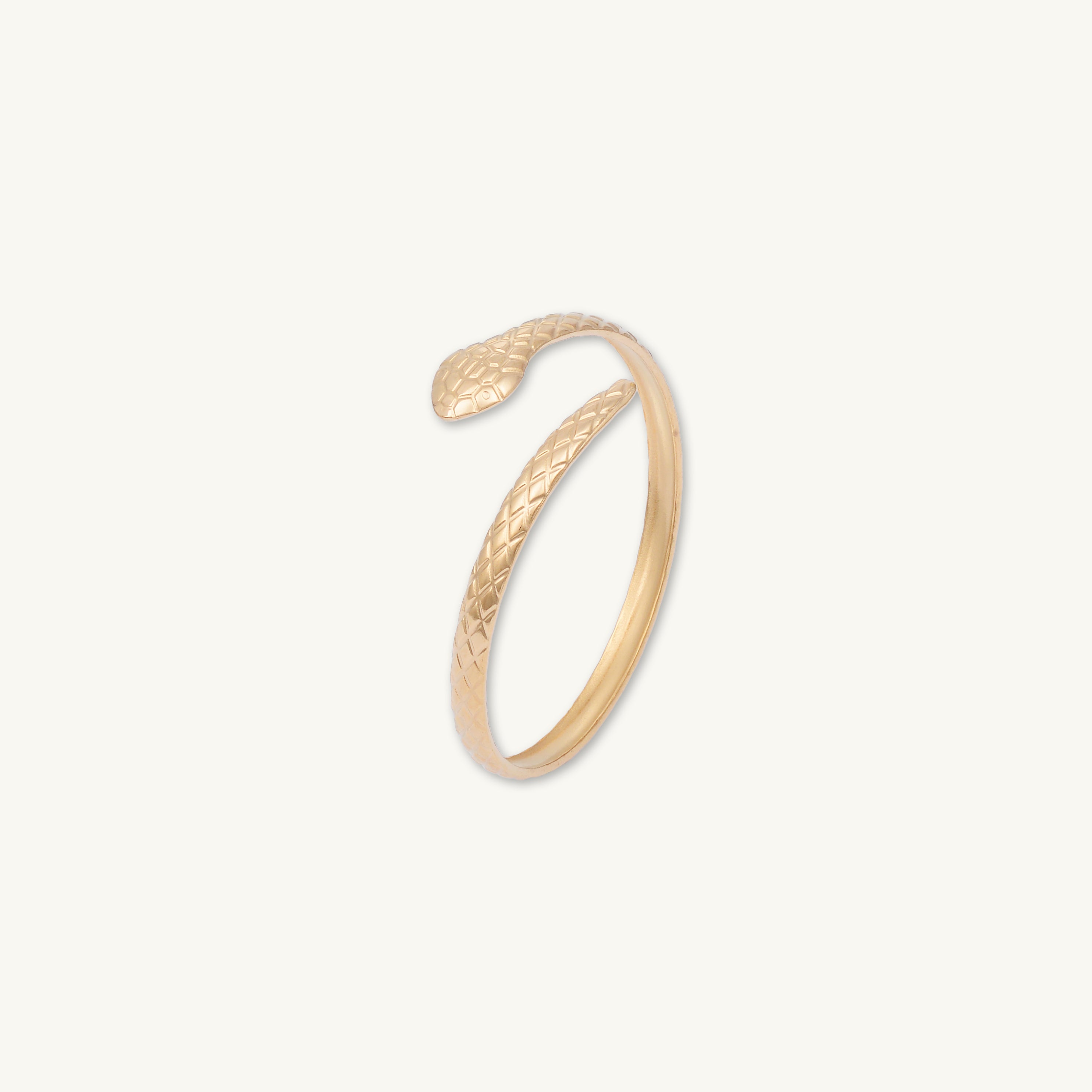 Snake Open Cuff Bangle