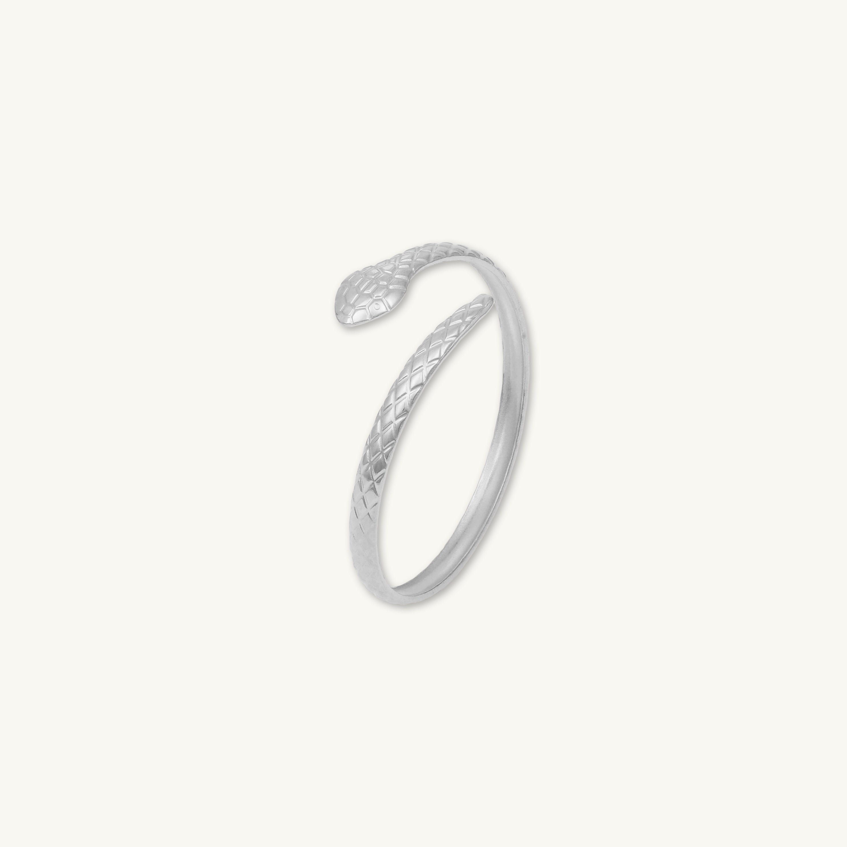 Snake Open Cuff Bangle