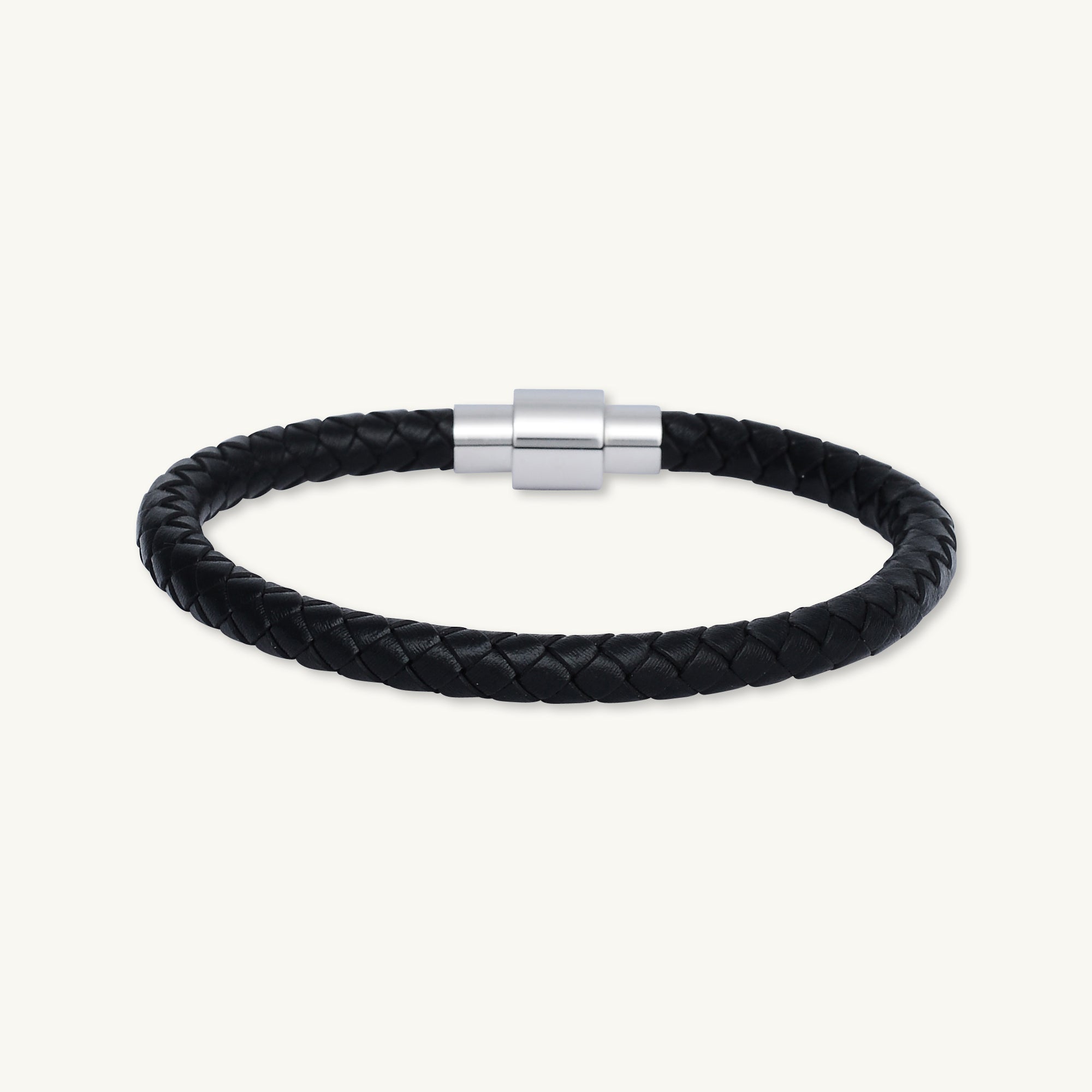 Classic Leather Magnetic Clasp Bracelet