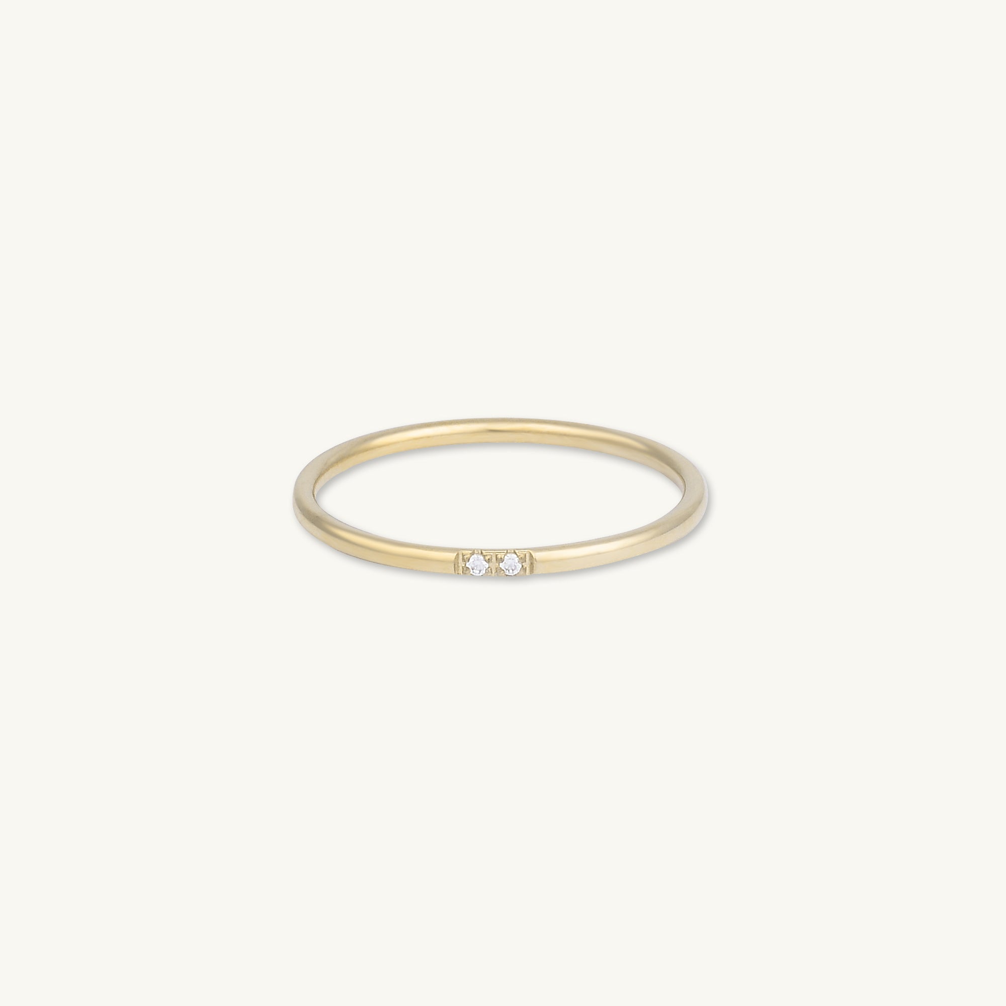 Duo Sapphire Stacking Ring