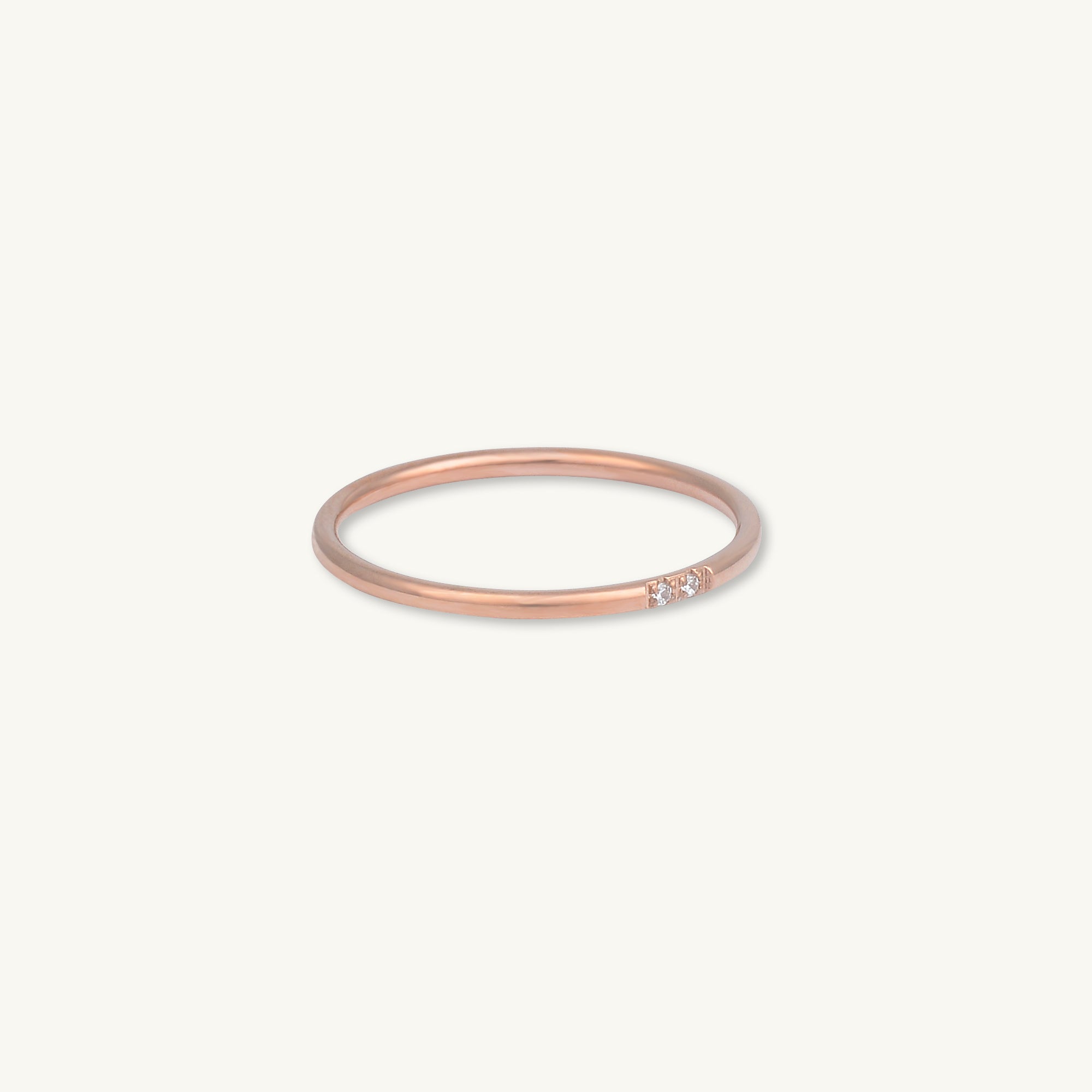 Duo Sapphire Stacking Ring