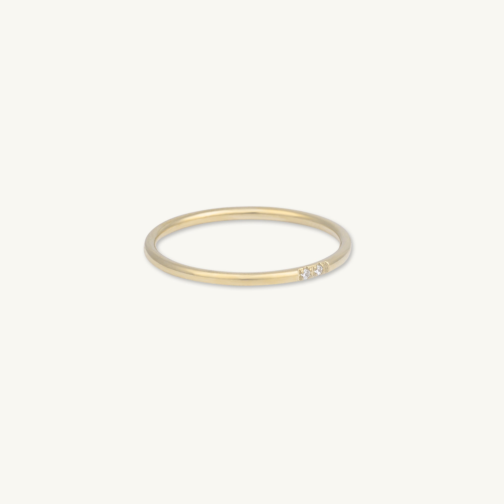 Duo Sapphire Stacking Ring