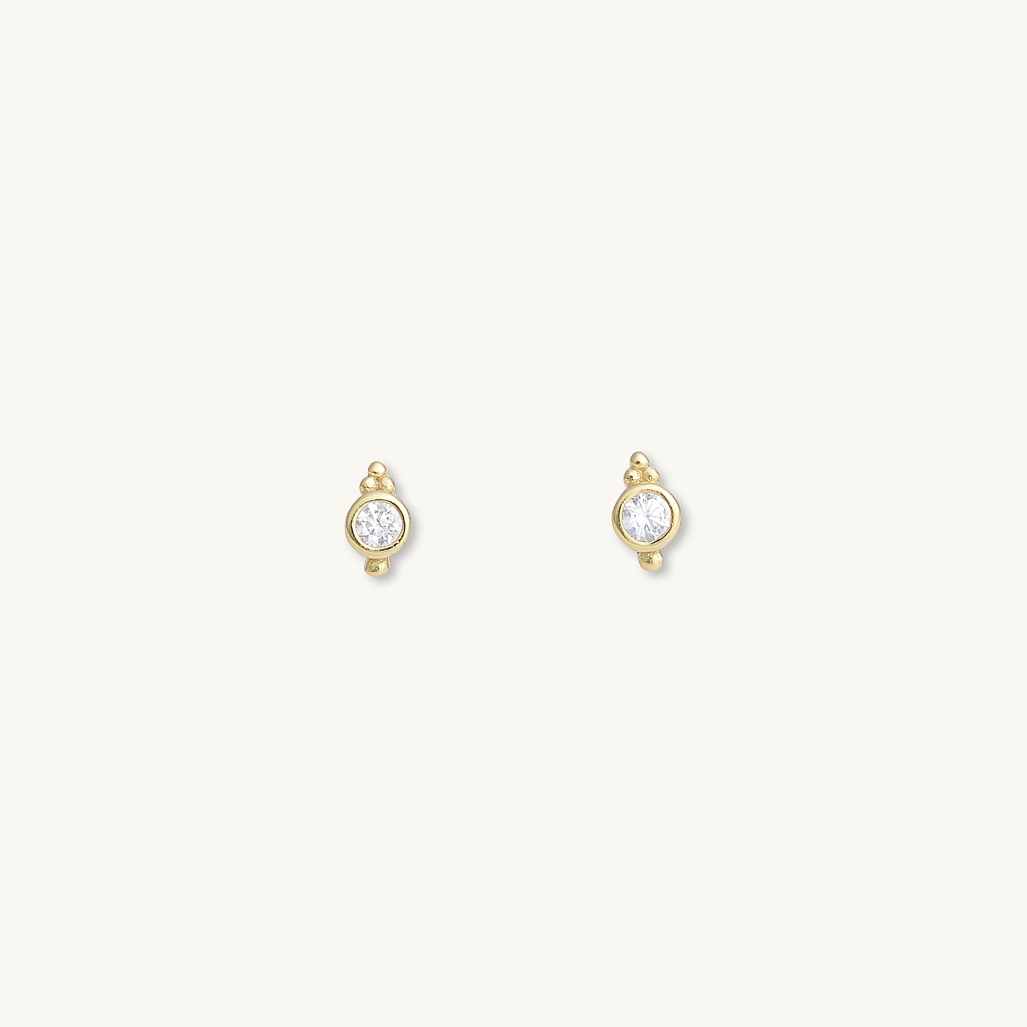Boho Ball Dot Stud Earrings - Camile & Stone