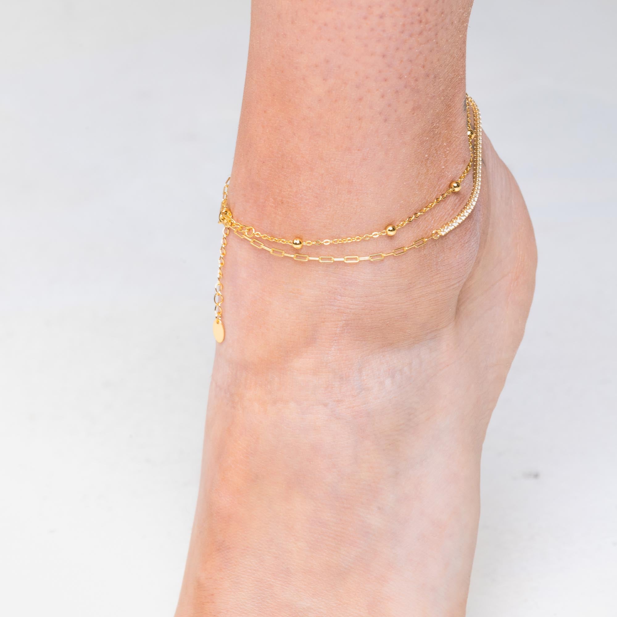 Classic Satellite Chain Anklet