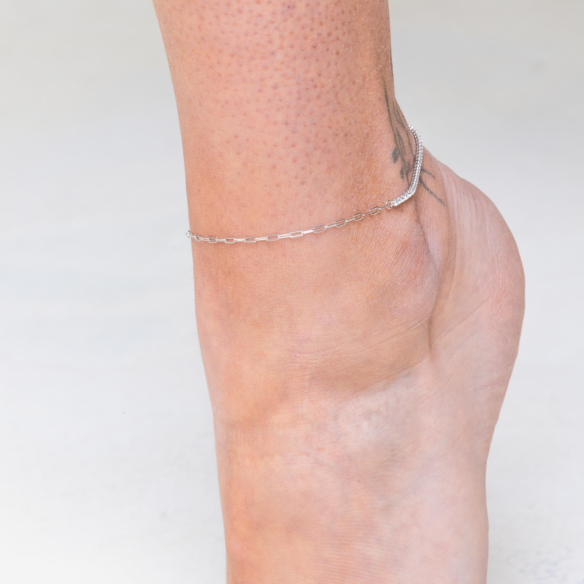 Tennis Link Chain Anklet