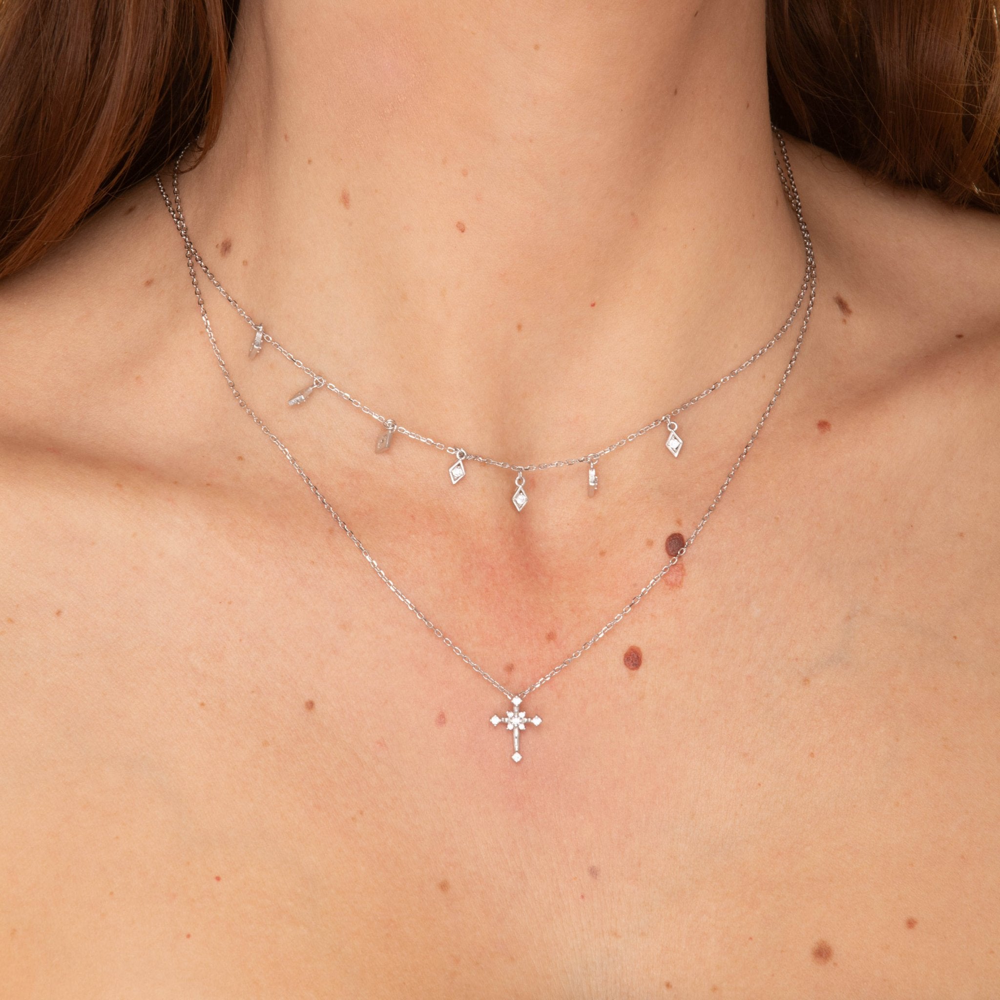Dangling Kite Sapphire Necklace - Camile & Stone