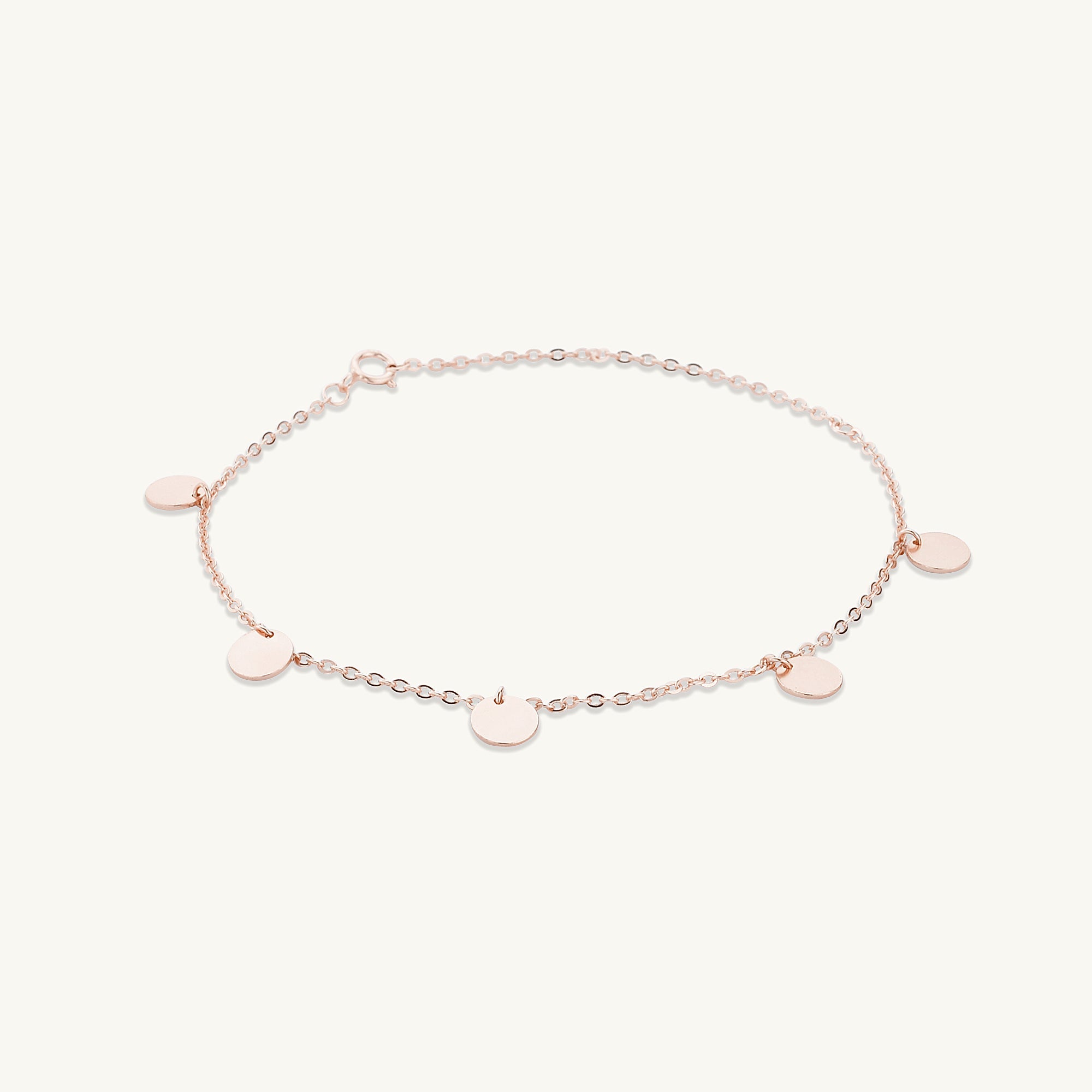 Disc Chain Stacking Bracelet - Camile & Stone