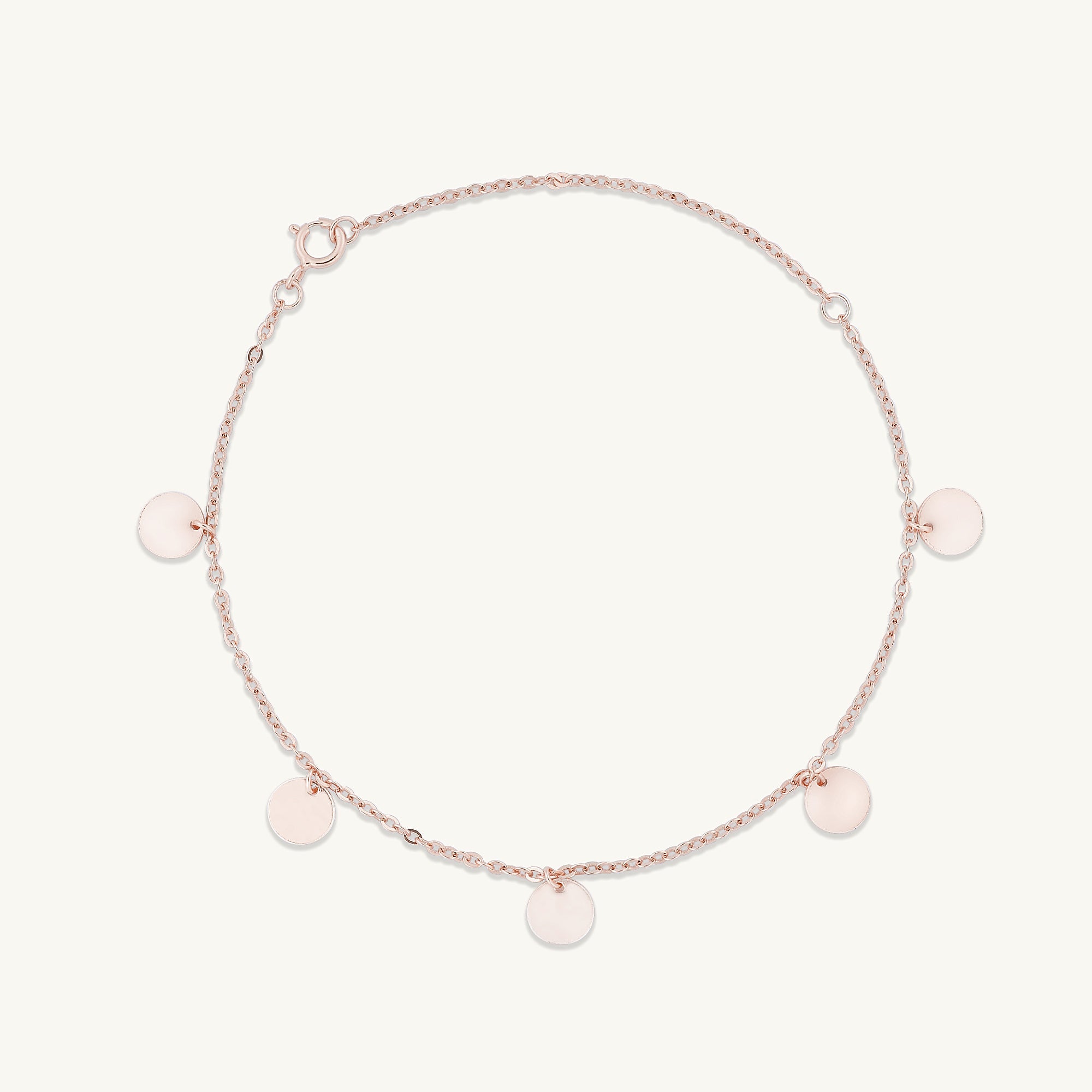 Disc Chain Stacking Bracelet - Camile & Stone
