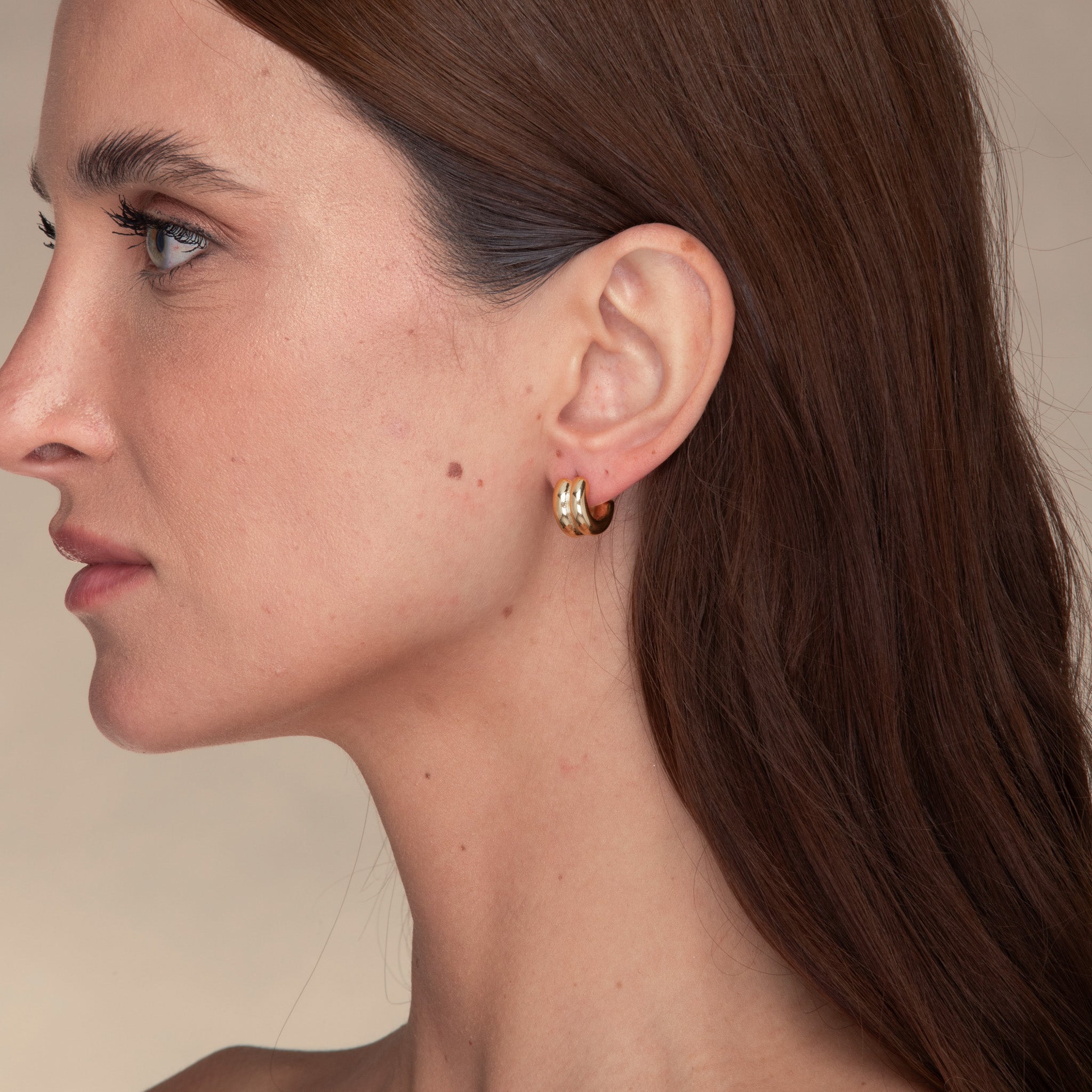 Eva Double C Earrings