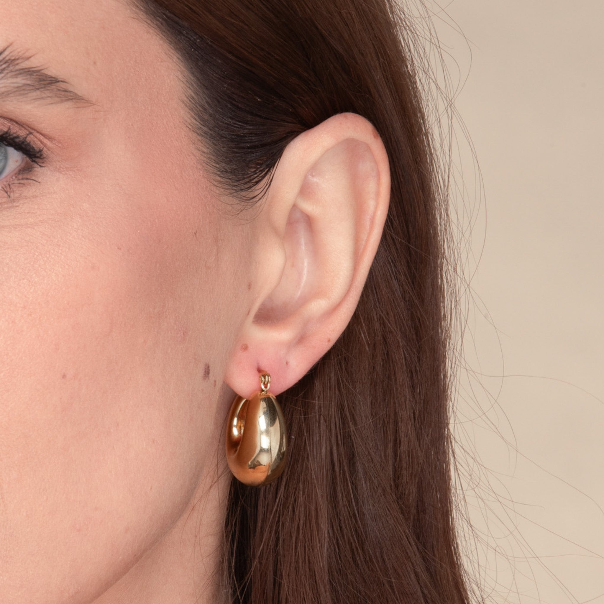 Bianca Dome Statement Earrings