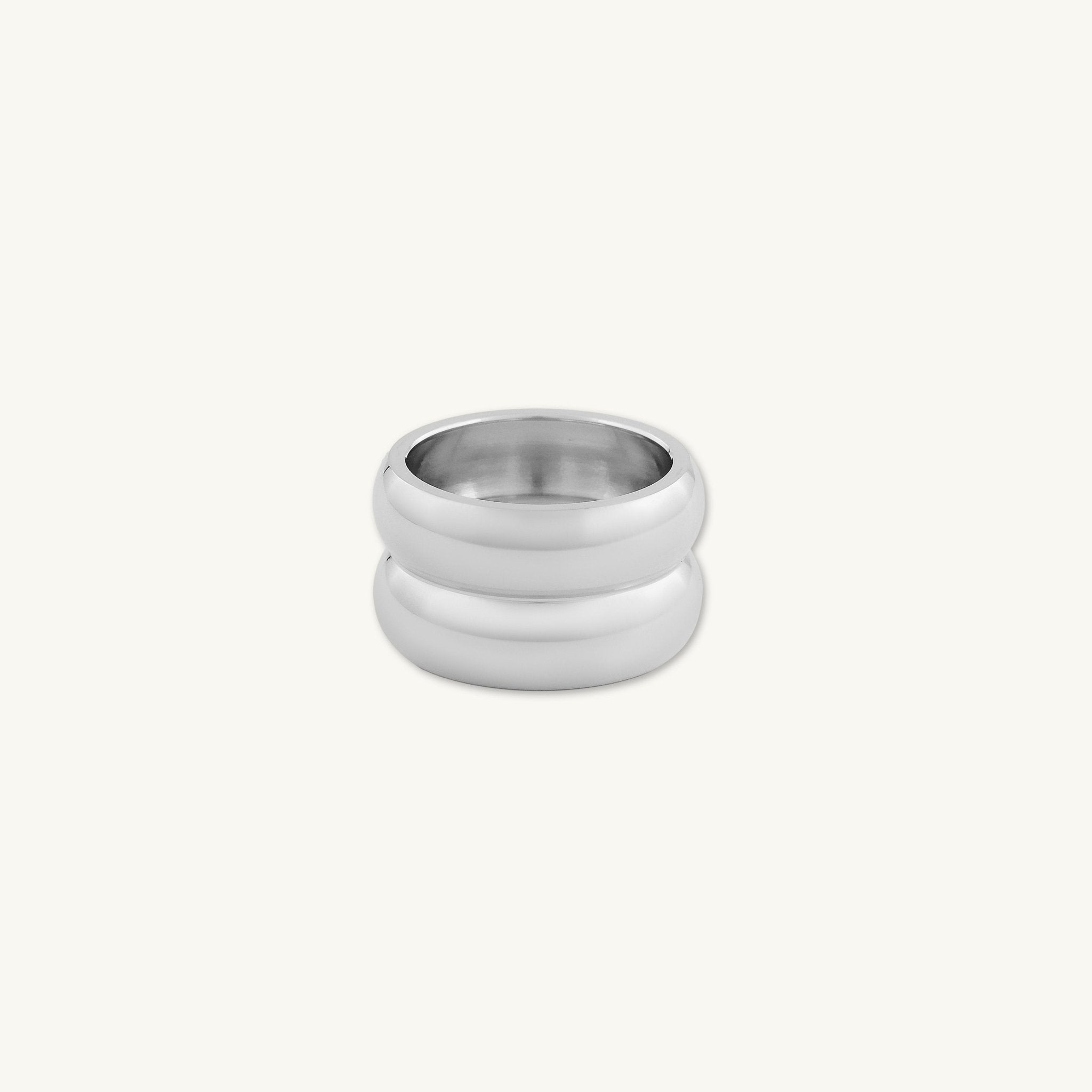 Holly Double Dome Statement Ring - Camile & Stone