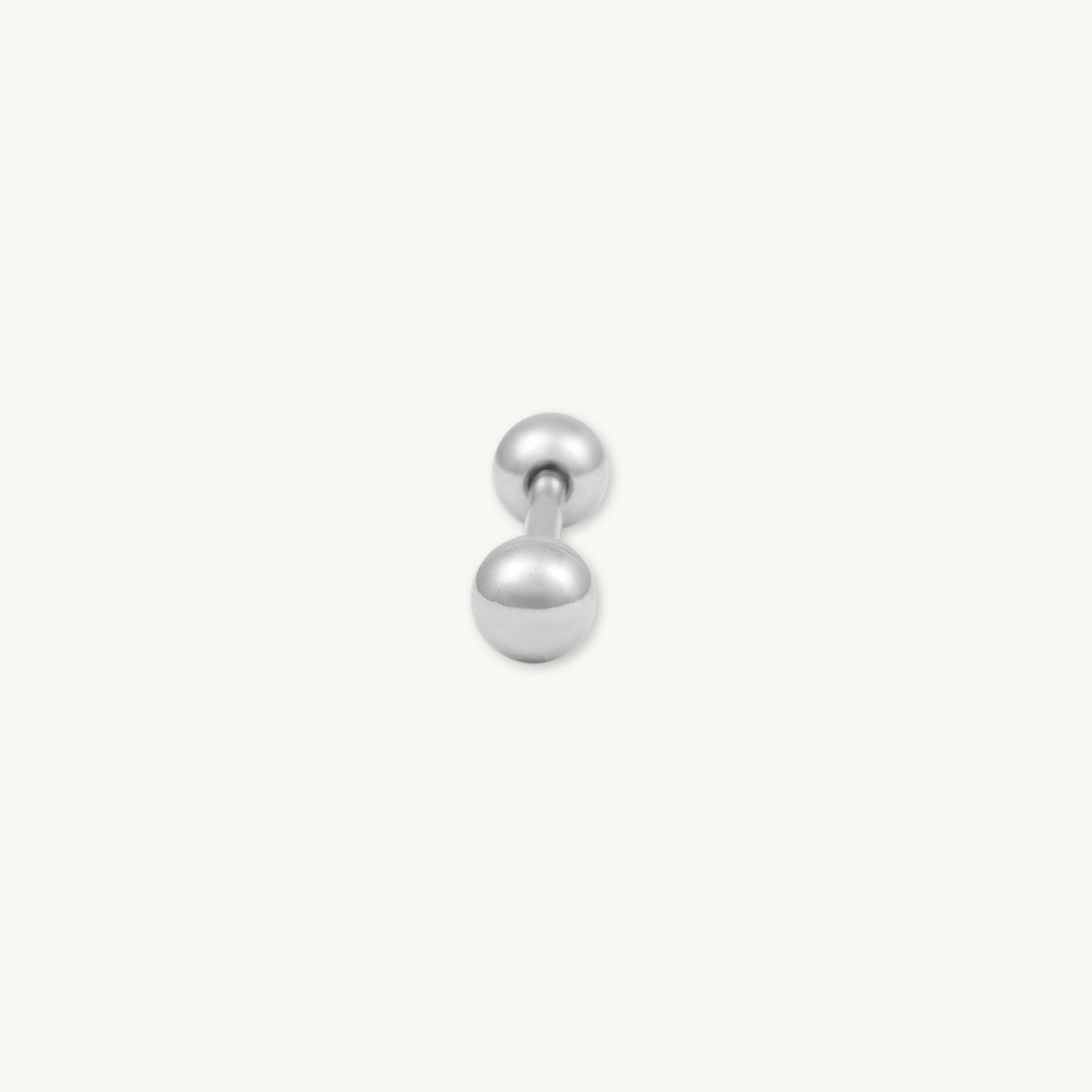 Internally Threaded Titanium Tongue Piercing Barbell - Camile & Stone