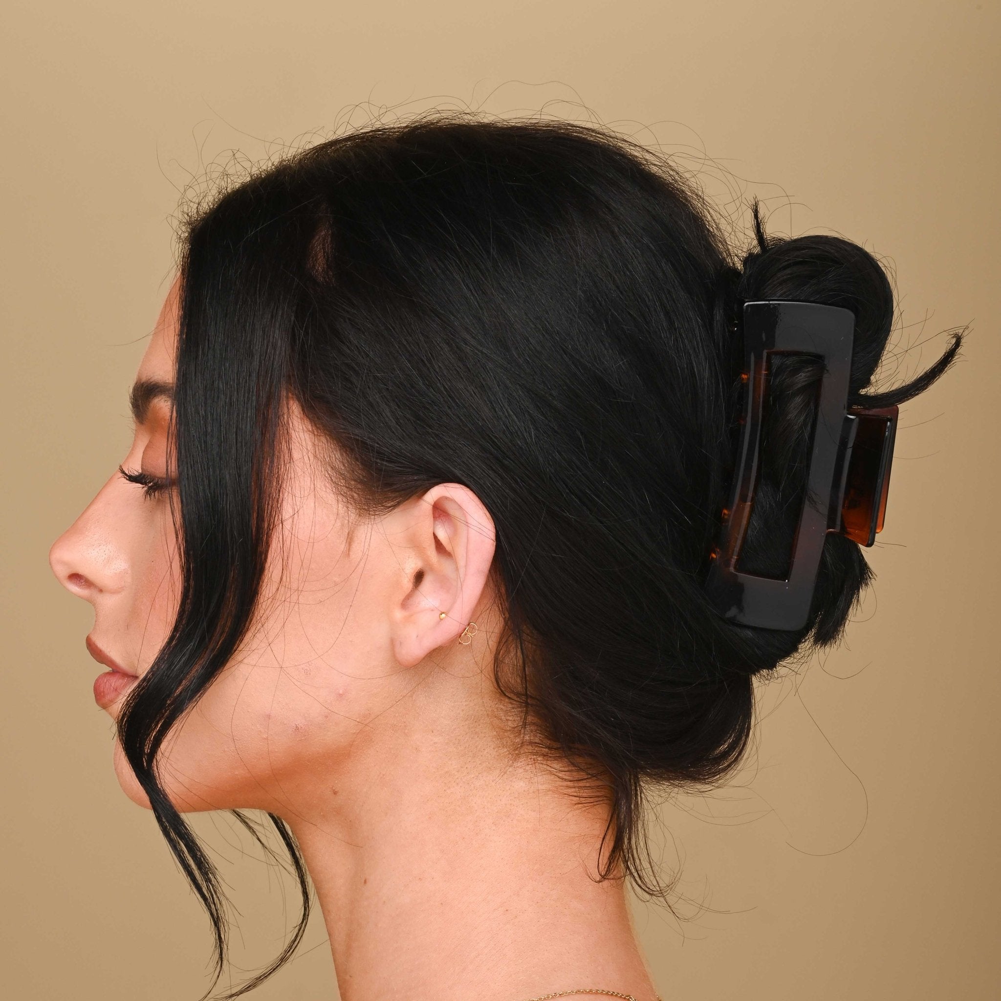 Rectangle Hair Claw Clip - Camile & Stone