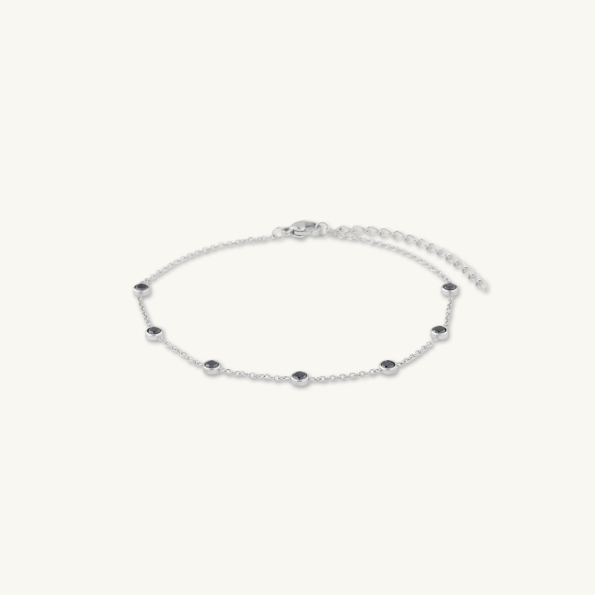 Satellite Peridot Station Bracelet - Camile & Stone