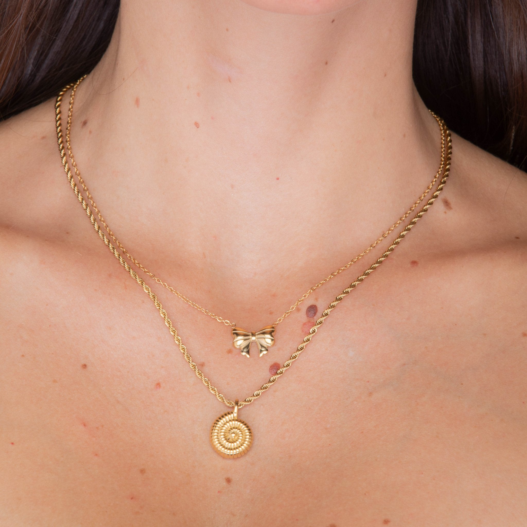 Seashell Twist Rope Necklace - Camile & Stone
