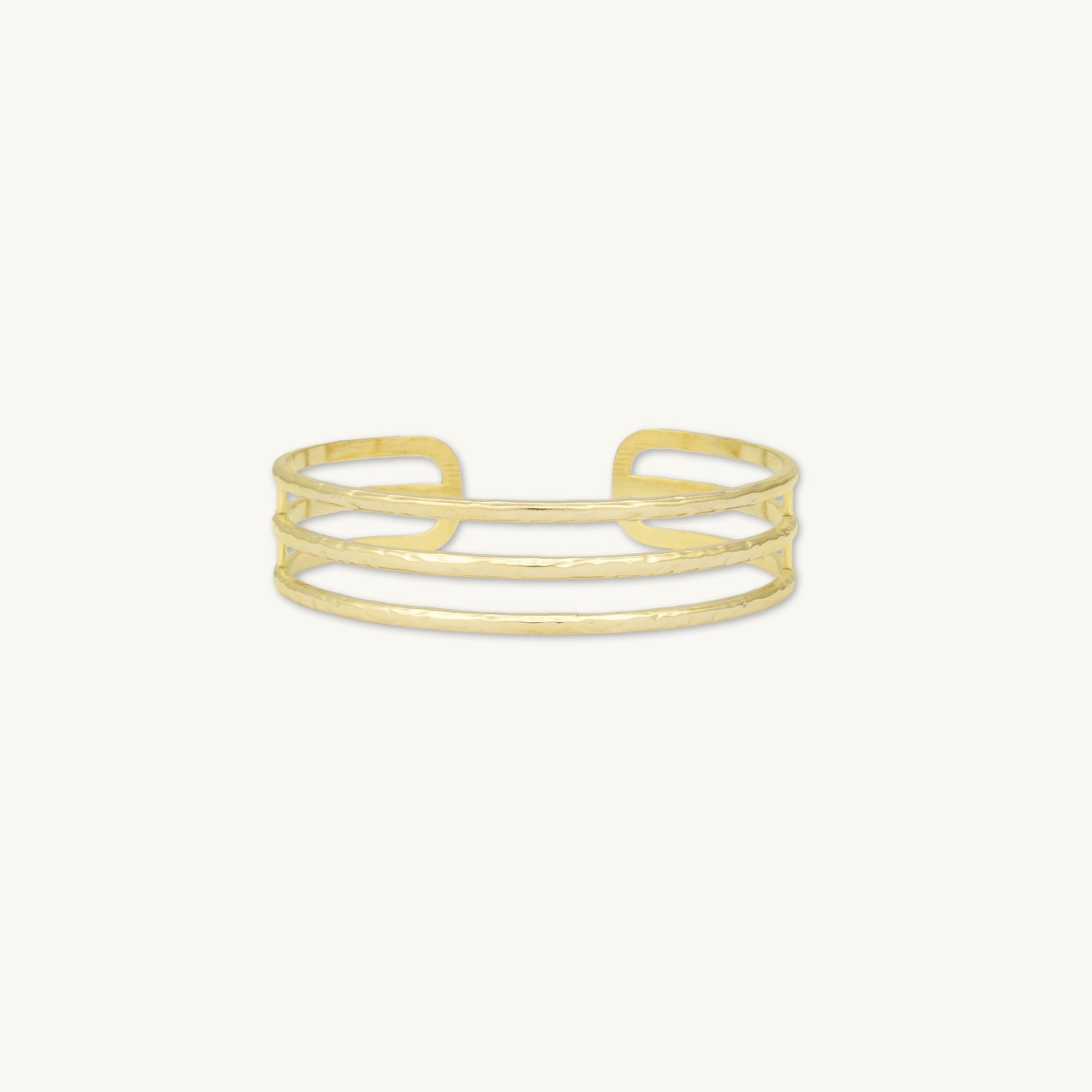 Triple Open Cuff Statement Bangle - Camile & Stone