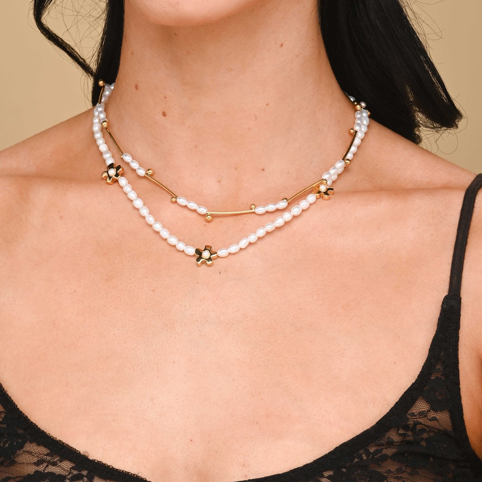 Vacation Freshwater Pearl Necklace - Camile & Stone
