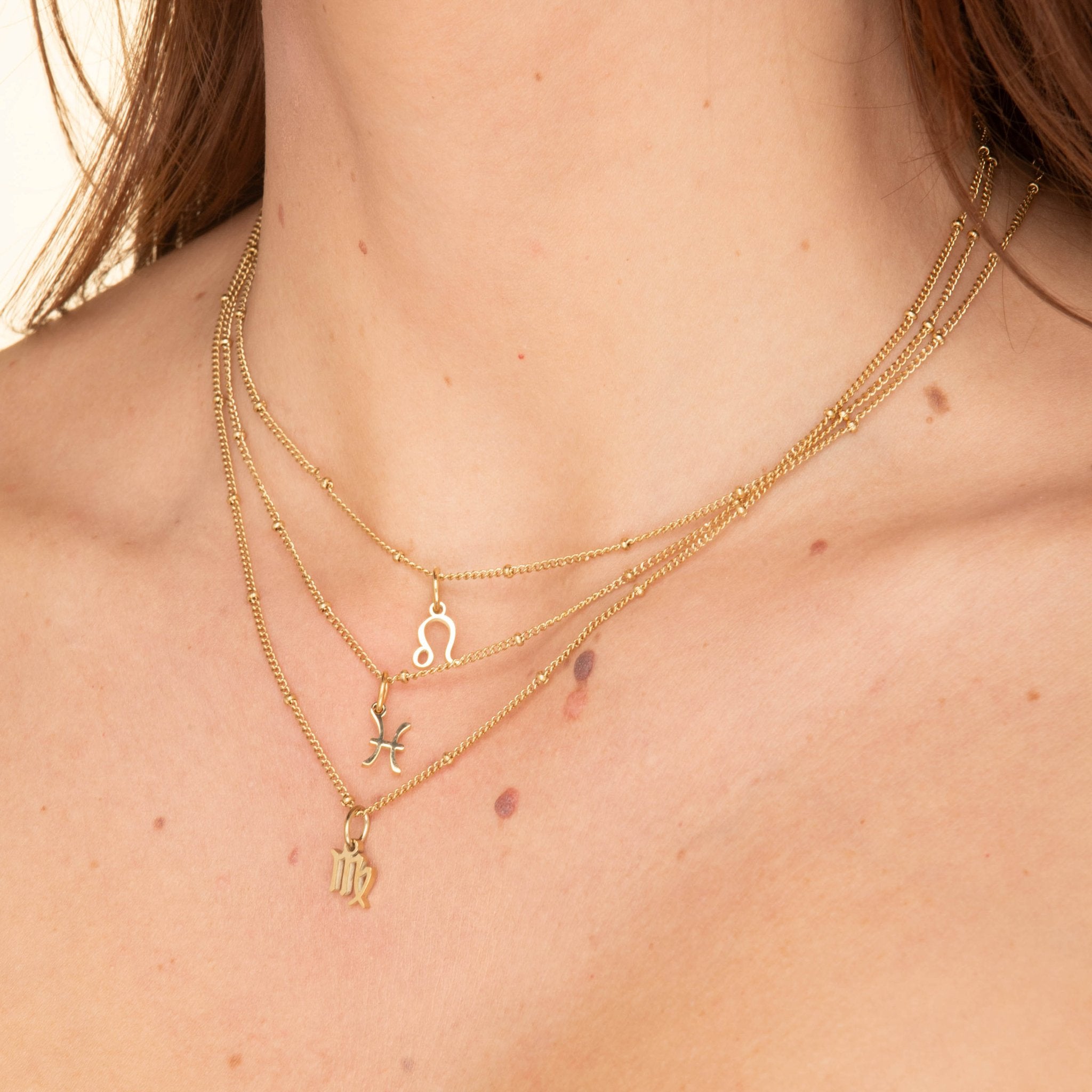 Virgo Pendant Zodiac Star Sign Necklace - Camile & Stone