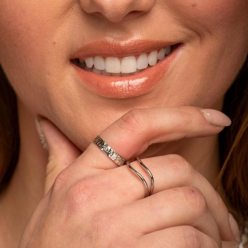Molten Open Ring