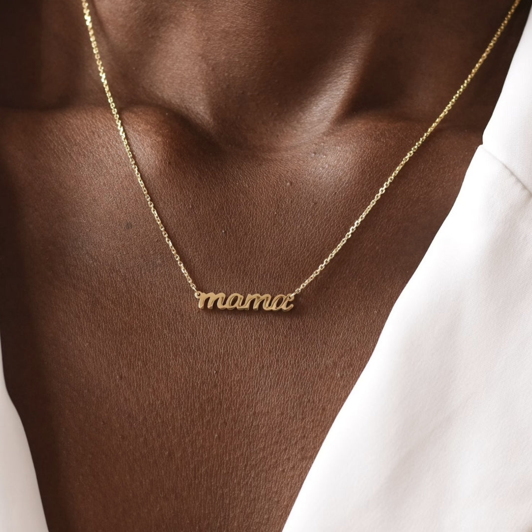 MAMA Nameplate Necklace