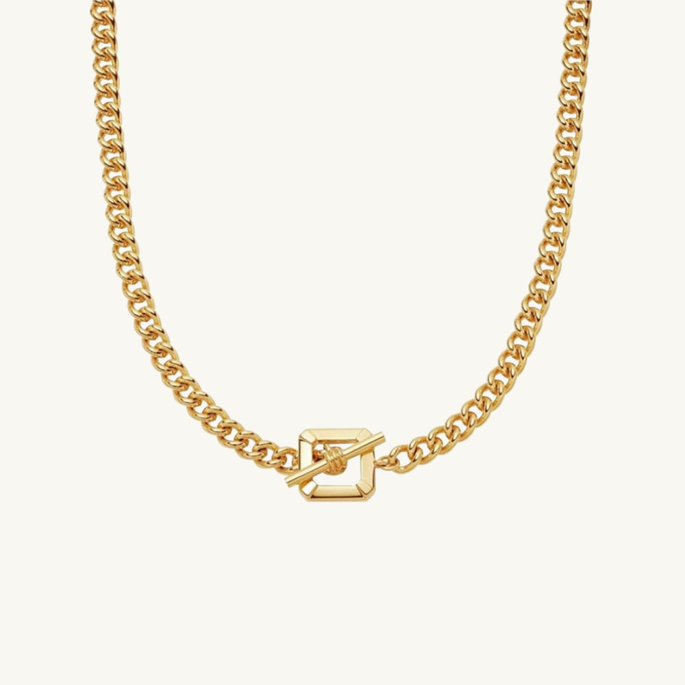 Cuban Chain Toggle Necklace