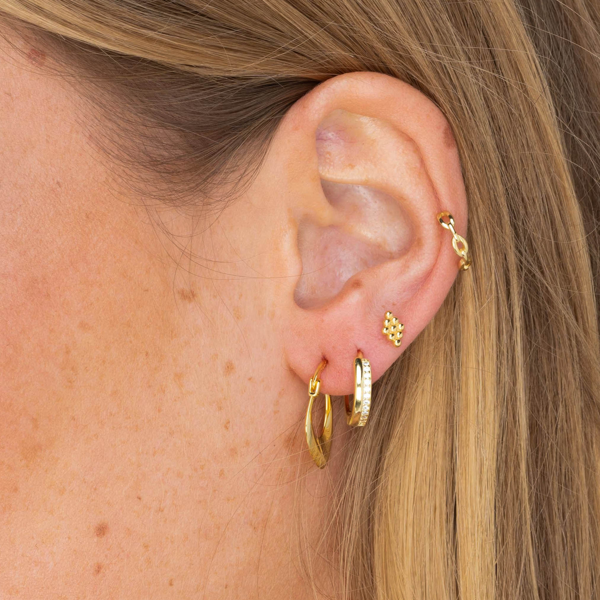 Ava Statement Hoop Earrings