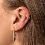 Paper Pin Clip Earrings