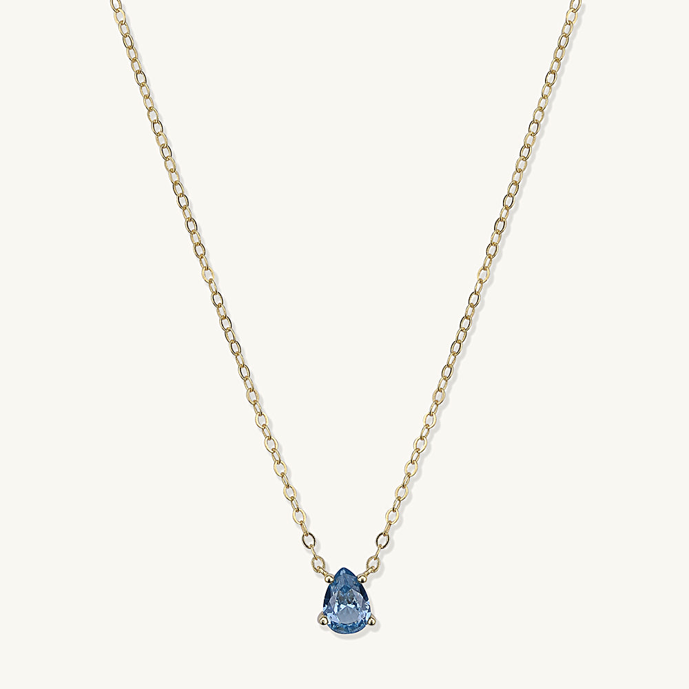 PEAR SHAPED ROSE CUT DIAMOND NECKLACE – Starling