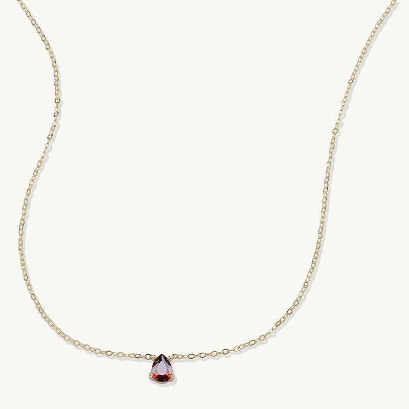 Birthstone Necklace January