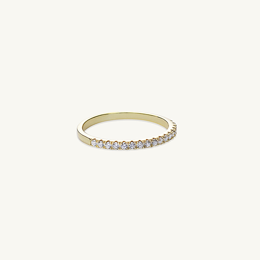 Sapphire Band Stacker Ring