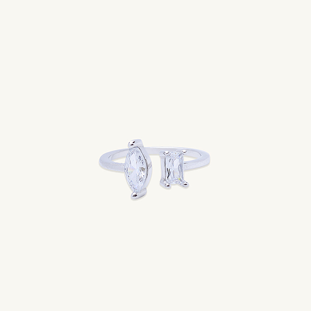 Marquise Open Band Ring