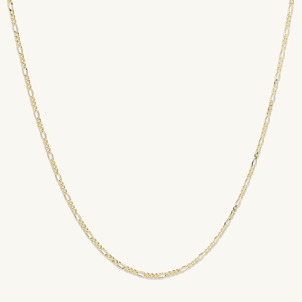 Slim Figaro Chain Necklace