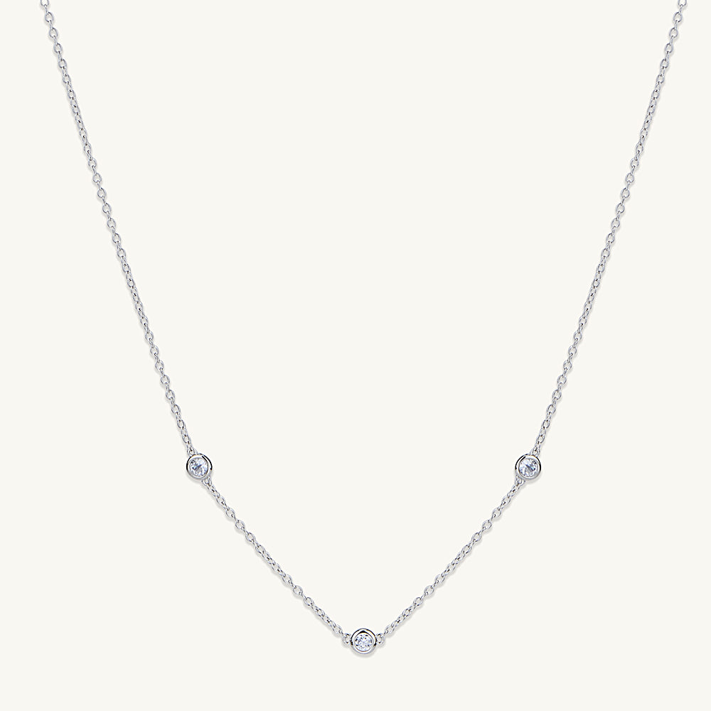 Satellite Sapphire Necklace